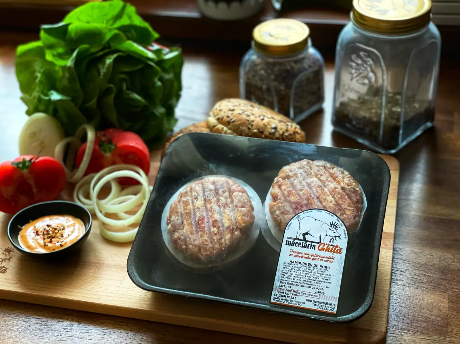 Hamburger de porc